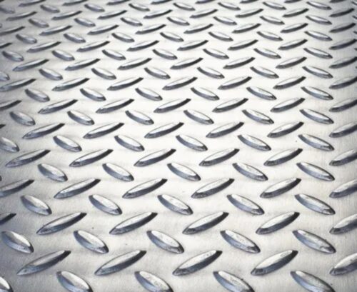16614-125_image_0.jpg ABHAY ISPAT 10 mm E350 MS Chequered Plates 1250 mm