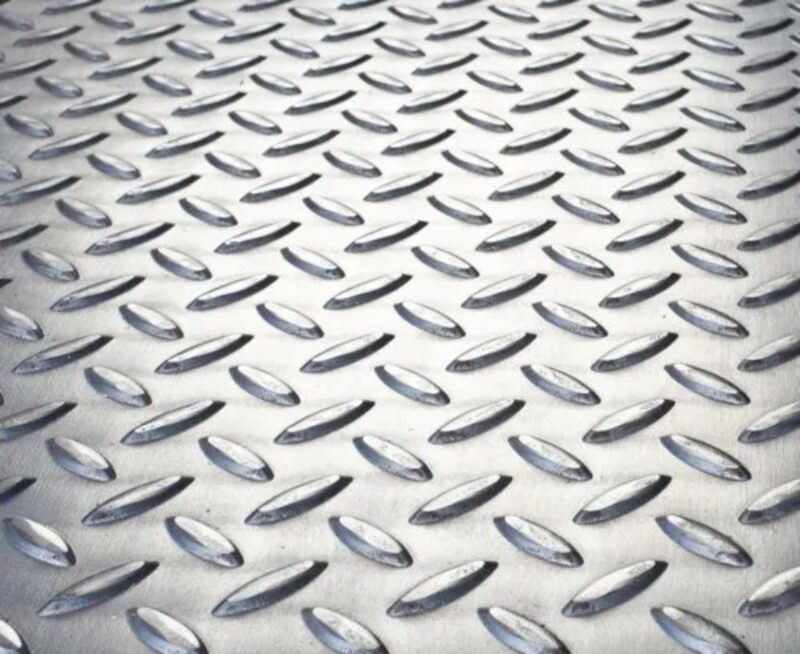 ABHAY ISPAT 10 mm E350 MS Chequered Plates 1250 mm