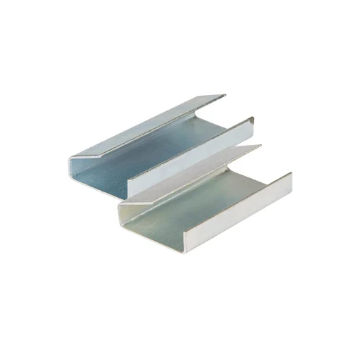 Strapping Clips Packaging Galvanized Iron 12 mm Silver