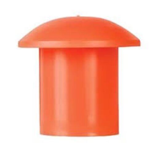 16647-45_image_0.jpg Gandra Plastic Rebar Caps Orange