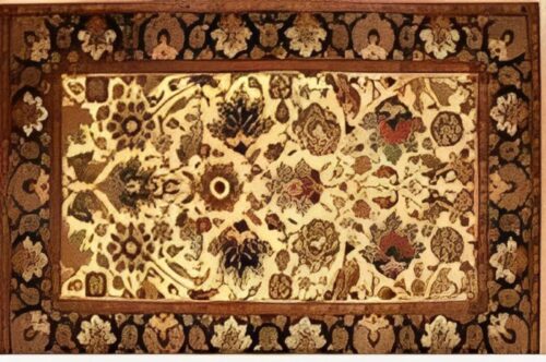 Floor Mats Decorative Wool 170 x 240 cm Multi Colour