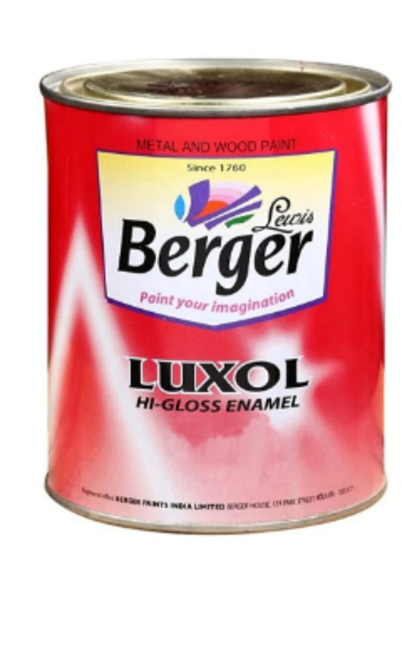 16678-4698_image_0.jpg Berger Soft Sheen Water Based Smoke Grey Enamel Paints High Glossy