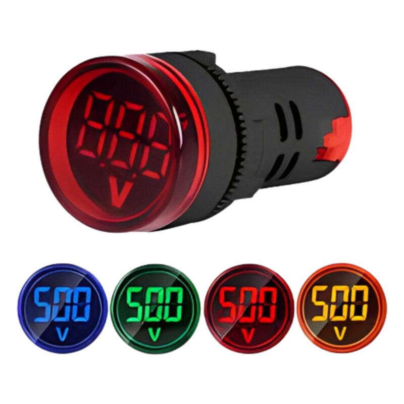 500 VAC Digital Voltmeter LED Display