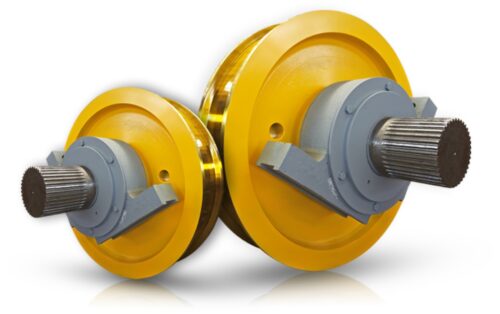 B&C Double Rim Forge Steel Crane Wheel