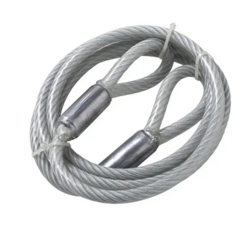 1 m Eye and Eye Wire Rope Sling 1 ton