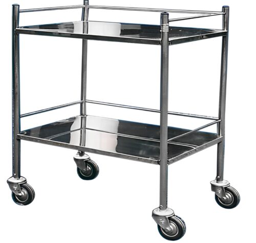 Sakthi Instrument Trolley Stainless Steel 600  x 475 x 850 mm