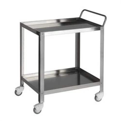 16703-67_image_0.webp Wellsure Healthcare WSH-1393 Instrument Trolley Stainless Steel 45 x 60 x 82 cm
