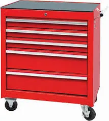 TAPARIA 5 Drawer Mild Steel Tool Trolley