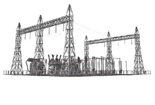 Shri Krsna Urja 765 kV Substation Structure