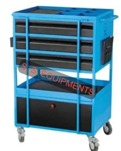 16715-25_image_0.jpg SSE 4 Drawer Stainless Steel Tool Trolley