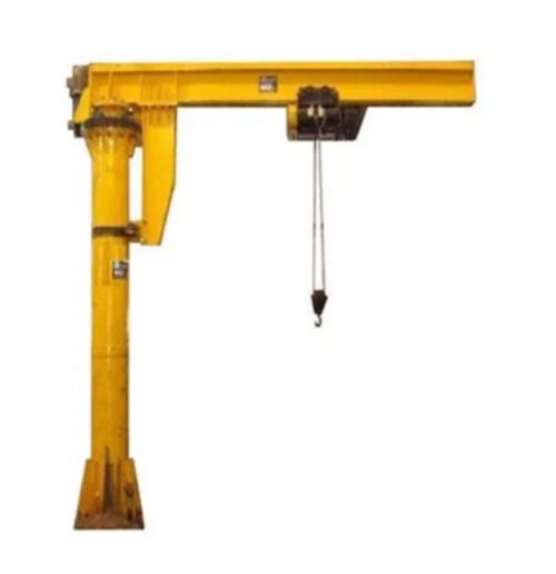 16718-3711_image_0.jpg Electro Lift 10 ton Motorized Floor Mounted Jib Crane