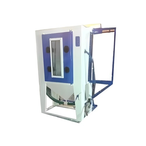 HPEC 1000 kg Semi Automatic Sandblasting Machine RB-3 10 m2/hr