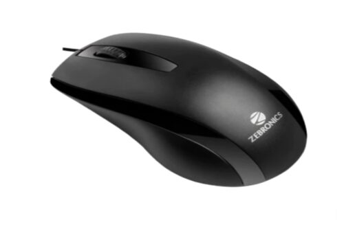 Zebronics Mouse ZEB-ALEX USB Basic 12.6 x 8.3 x 8.3 cm