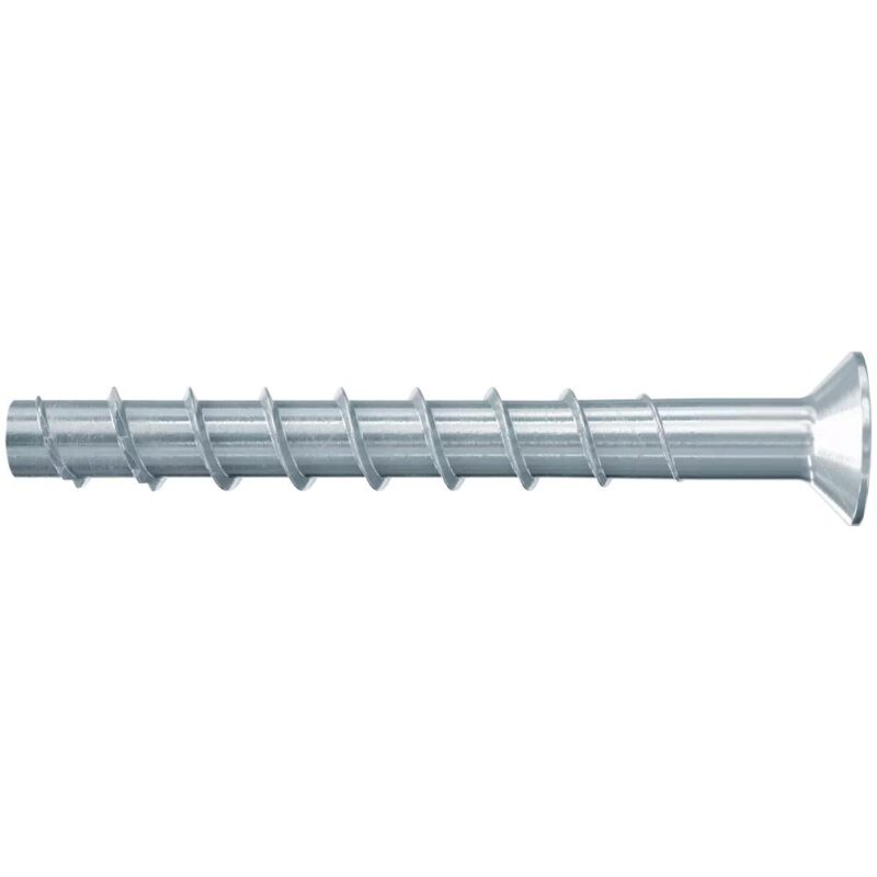 16747-3459_image_0.jpg Fischer 10 mm Countersunk Concrete Screw 100 mm Zinc Plated