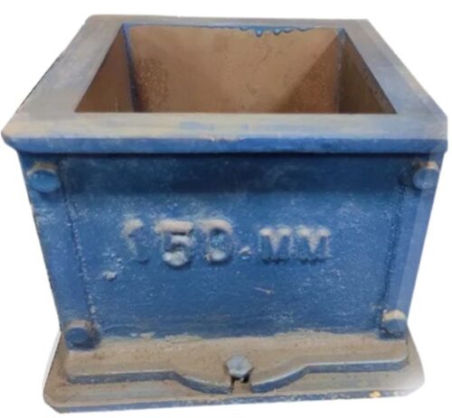 JBS 150 x 150 x 150 mm Cast Iron Cube Moulds 10 kg