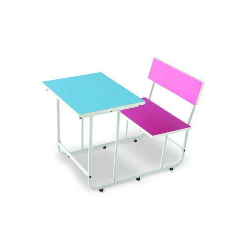 Mild Steel 2 Seater Student Bench Desk 2 x 2 x 3 ft