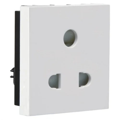 ANCHOR 16 A White 3 Pin Plug Electrical Sockets