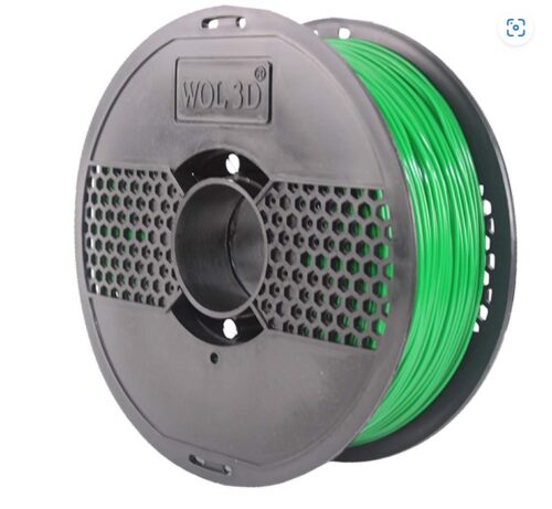 16760-4151_image_0.jpg WOL 3D Polyelastic 3D Printing Filament 1.75 mm Green