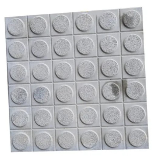 16764-1223_image_0.jpg COSMOS 36 Dollar 300 x 300 mm Grey Matt Chequered Tile