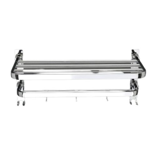 16764-3334_image_0.jpg Pranav Towel Rack 240 x 380 mm Stainless Steel