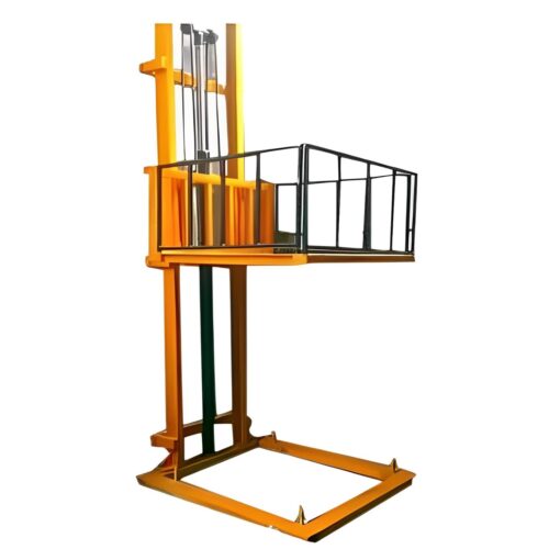 SME Mild Steel 20 ft Hydraulic Goods Lift 2 ton
