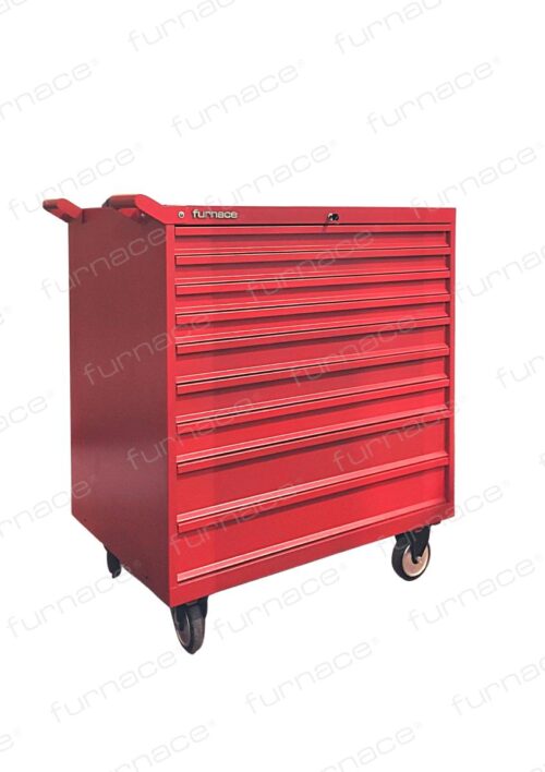 16771-2392_image_0.jpg Furnace 9 Drawer Mild Steel Tool Trolley