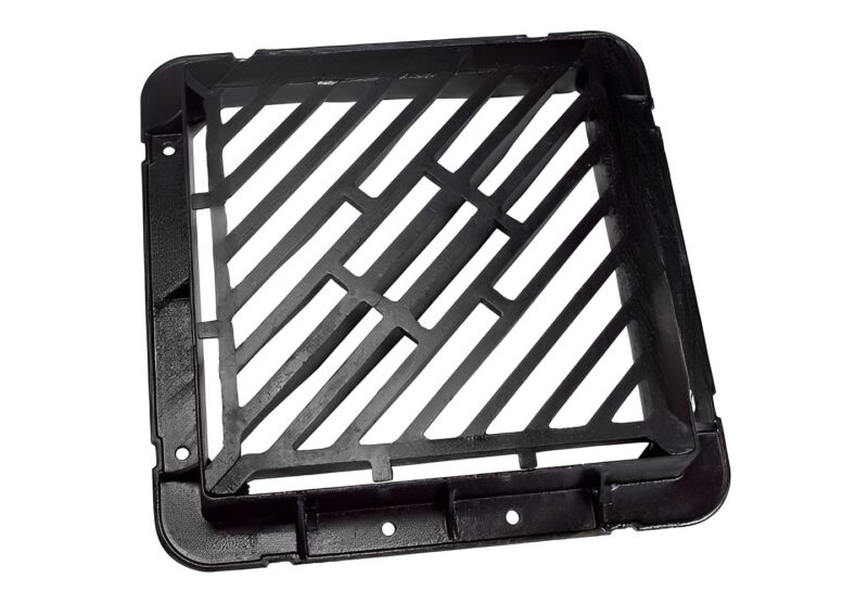 Nandani Cast Iron Gully Grating Galvanized 600 x 600 mm
