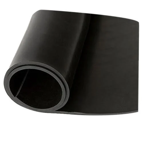 16773-813_image_0.webp 0.5 - 10 mm Black Rubber Sheet
