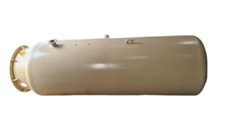 Air Receiver Tank 500 - 1000 L Horizontal MS2062 Yellow