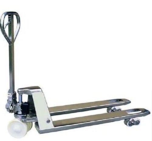 16775-2113_image_0.jpg 2500 kg Stainless Steel Hand Pallet Trolley 1150 x 550 mm