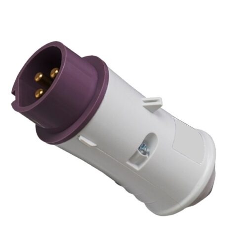 POWER N PACK PL01P ABS Polycarbonate 3 Pin 24 V Industrial Plug