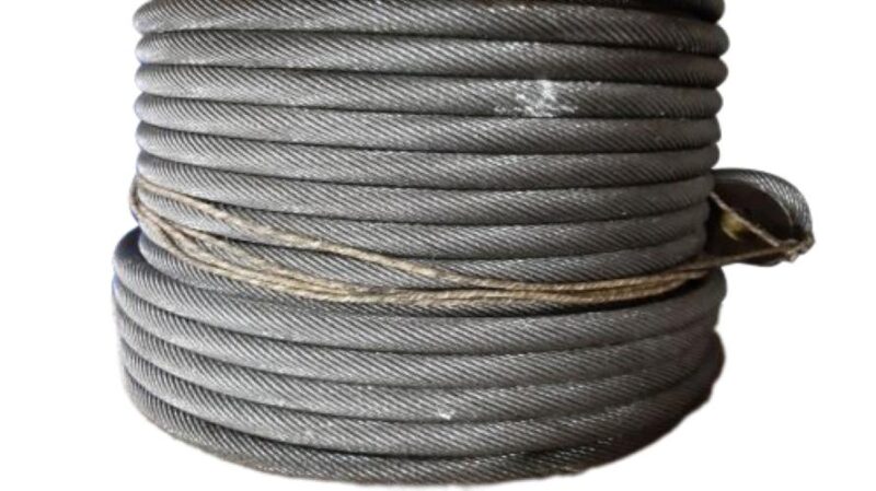 USHA MARTIN Stainless Steel Crane 12 mm Ropes Grey 1960 N/mm2