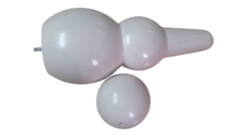 FRP White Polished Pole Dome