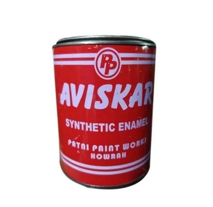 Aviskar Oil Based Black Synthetic Enamel Paints 1 L