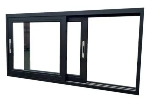 Gaarg Aluminium 2 Track & 2 Panel Aluminium Doors and Windows W10