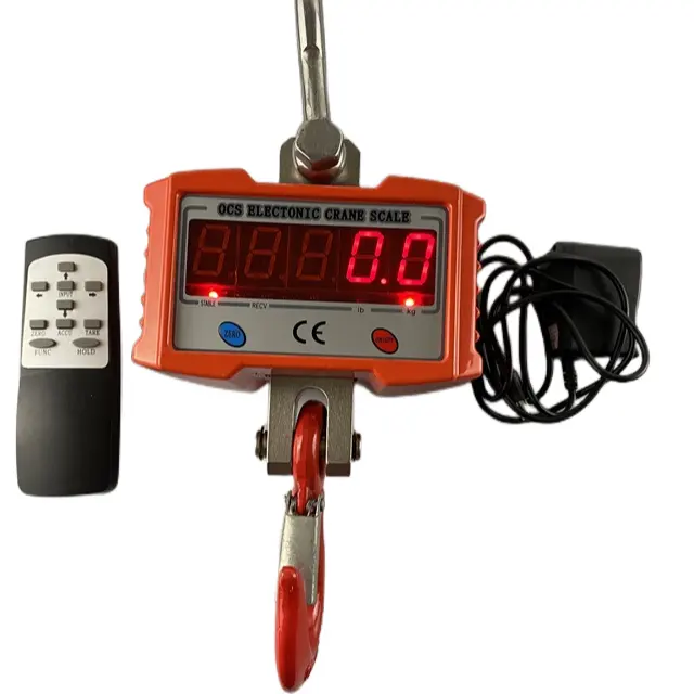 Taj Plus 2 ton Crane Scale LED 1 kg OCS-2TR
