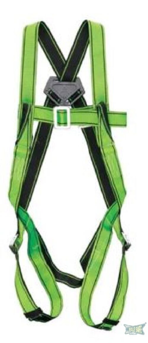 Udyogi Polypropylene Full Body Harness Double Rope Scaffold Hook Safety Harness Large