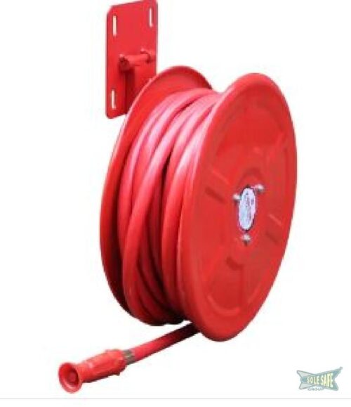 SOLESAFE SSS-FFE-1828 PVC Braided MS Sheet Swing Manual Fire Hose Reel