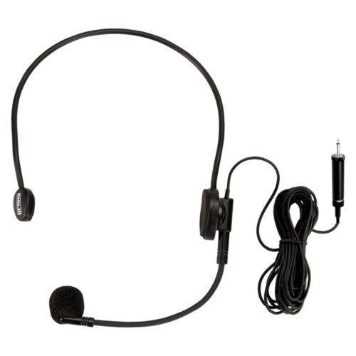 16801-5389_image_0.jpg AHUJA Wired 1.25 m Black Headsets