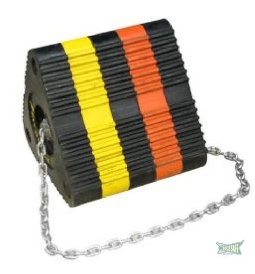 SOLESAFE 460 mm Rubber Wheel Chock SSS-TRS-1358 Multicolour