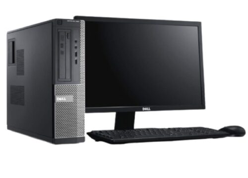 Dell Windows 10 Intel 12 256 GB 24 in Desktop Computer