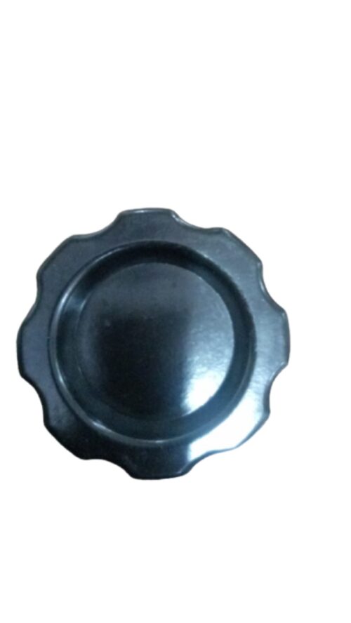 Plastic Female Star Black 9.52 mm Knobs