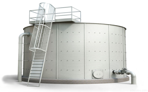 Goyal Liner Circular Zincalume Tank