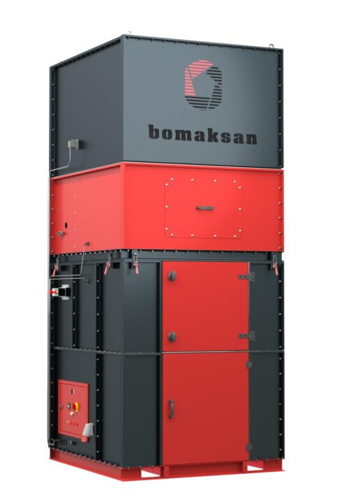 16829-5229_image_0.jpg Bomaksan 100 L Dust Extractor PKFC 3 - 18 kW 2750 - 4250 Pa