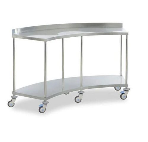 DFT Instrument Trolley Stainless Steel 1400 x 600 x 850 mm