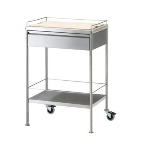 DFT Instrument Trolley Stainless Steel 600 x 450 x 850 mm