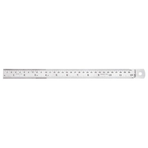 KRISTEEL Semi-Flexible 25 mm Steel Rule 401C10