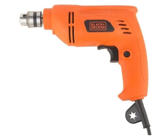 16858-956_image_0.jpg BLACK+DECKER BD65RD 400 W Corded Electric Drill 3000 rpm 6.5 mm