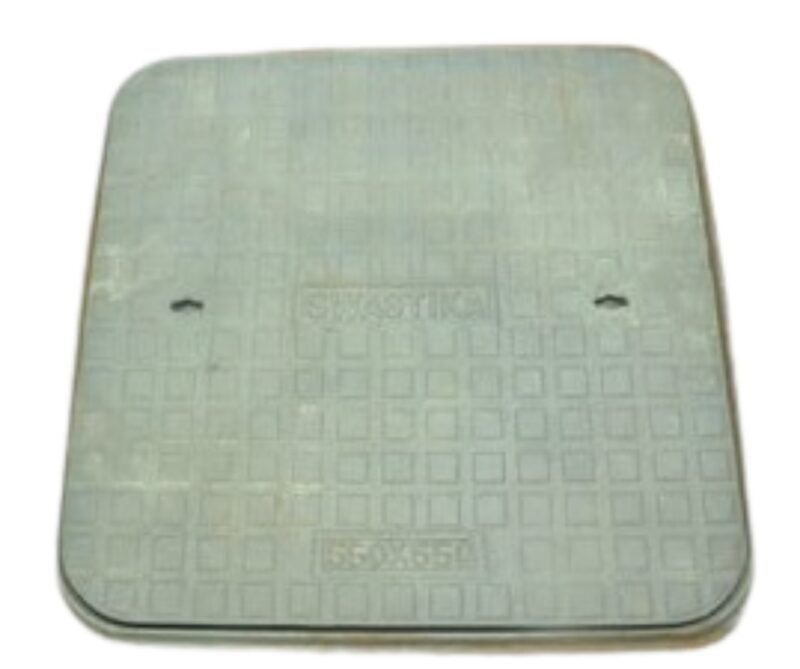 16864-5252_image_0.jpg SWASTIKA Cast Iron Square Square Covers With Frame Drain Cover Frame LD-0.5
