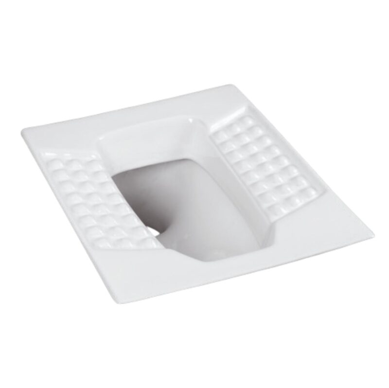 16892-782_image_0.jpg Ambani Thrift Pan Toilet Seat Orissa Pan 20"(Aqua) Ceramic